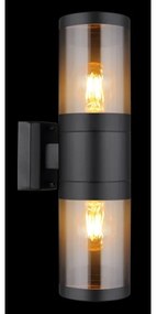 Aplică de exterior XELOO 2xE27/60W/230V IP44 Globo 32014-2BS
