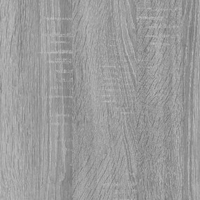 Dulap de chiuveta cu bazin incorporat gri sonoma lemn prelucrat sonoma gri, 41 x 38.5 x 45 cm, fara oglinda
