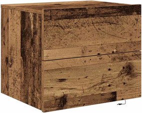 vidaXL Dulap de noapte Lemn vechi 50 x 39 x 41 cm Lemn compozit