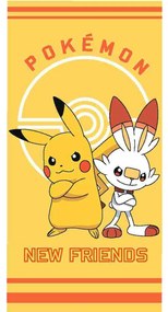 Pokémon New Friends prosop de baie, prosop de plajă 70x140cm