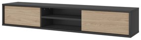 Masă TV Fiora 40 (antracit + stejar uleios). 1066469