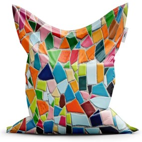 Sac de șezut Classic mozaic colorat - pentru copii, colorat