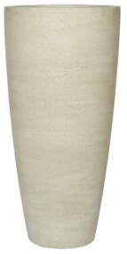 Ghiveci Dax, culoare bej, dimensiuni multiple - PotteryPots Mărime: XL - v. 99.5 cm, ⌀ 47 cm