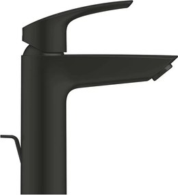 Baterie lavoar monocomanda negru mat Grohe Eurosmart New M