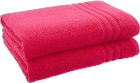 Prosoape de baie roz-închis 6 buc. din bumbac din frotir Zero Twist – Catherine Lansfield