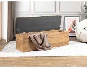 Bancă verde/în culoare naturală Oceane – Bobochic Paris