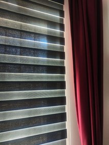 Perdea  Blackout opaca bordo,50x260 cm,50021