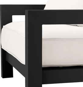 Fotoliu pentru interior si exterior Cap-Antibes, negru 115005 HZ