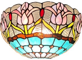 Brilagi - Aplica de perete Tiffany LORAS cu vitralii 1xE14/40W/230V