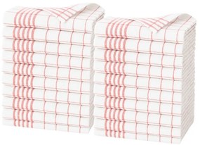 ARÔME HOME Șervețel de bucătărie roșu, 50 x 70 cm,set de 20 bucăți