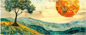 Tablou - Ilustrație peisaj (120x50 cm)