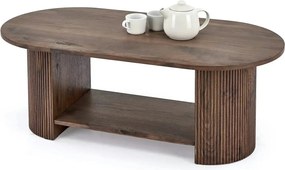 Masuta cafea PERILA, nuc, 120x60x45 cm