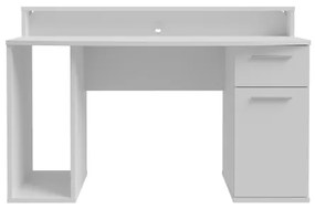 Birou IVAR cu iluminare, alb