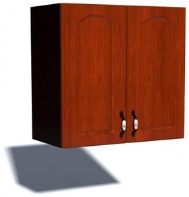 Corp superior 80 cu 2 usi cu scurgator de vase Zebra MDF mustata cedru