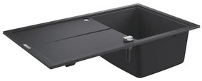 GROHE K400 31640AP0 - chiuvetă din compozit, 860 × 500 mm, granit/negru