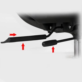 Scaun ergonomic SYYT 9509 negru, mesh complet și șezut reglabil