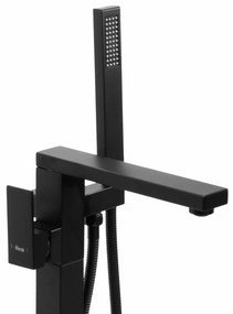Baterie freestanding Tery negru H88,5 cm