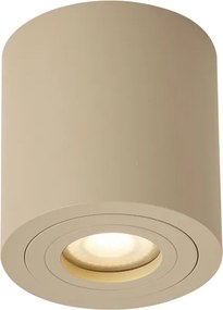 Spot de tavan modern Taupe GU10 50mm IP44 - Capa