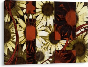 Tablou cu flori (70x50 cm)