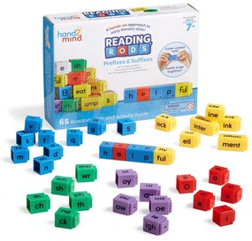 CUBURI READING RODS® - PREFIXE & SUFIXE - HAND2MIND (95396)