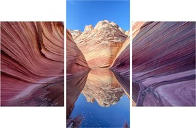 Tablou - valurile de Arizona (90x60 cm)
