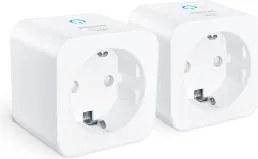 Philips - Set de 2 prize inteligente SCHUKO 2300 W, Wi‑Fi