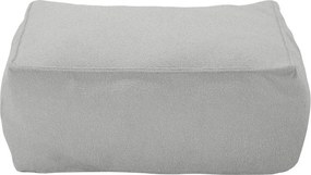 Taburet de grădină gri deschis cu tapițerie din țesătură bouclé Grow – Blomus