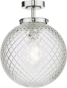 Där Lighting WAY0150 - Plafonieră pentru baie WAYNE 1xE27/40W/230V crom