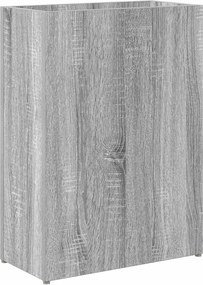 vidaXL Suport pentru umbrele Gri Sonoma 40 x 20 x 55,5 cm