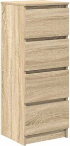 vidaXL Bufetă Stejar Sonoma 37,5x35x99 cm Lemn prelucrat