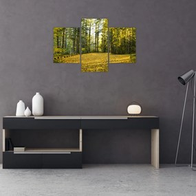 Tablou - pădurea toamna (90x60 cm)