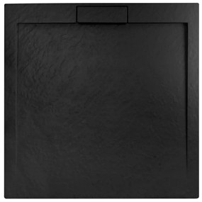 Cadita dus patrata Rea Grand 90x90 negru