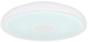 Plafoniera LED RGB cu telecomanda si difuzor RAFFY alba
