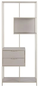 Bibliotecă gri 77x185x35 cm Seaford – Actona