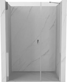 Mexen Mist-B uși de duș batante 110 cm, transparent, crom - 8A2-110-001-01-00