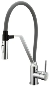 Baterie de bucătărie TERRA SINK gri
