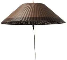 Lampa/Pendul portabil iluminat exterior decorativ SAIGON hole cap W100 gri/maro