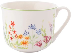 Altom Ceașcă și farfurie jumbo din porțelan Nature Awakening 450 ml