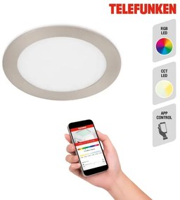 Corp de iluminat LED RGBW dimabil Telefunken 309402TF LED/12W/230V IP23 Wi-Fi Tuya