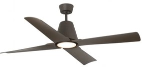 Ventilator de tavan cu telecomanda de exterior IP44 design modern TYPHOON maro