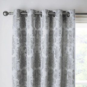 Draperii gri 2 buc. din damasc 168x183 cm Damask Jacquard – Catherine Lansfield