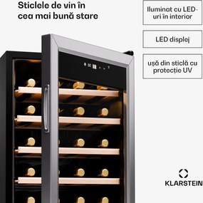 Klarstein Shiraz Premium Smart 24, frigider pentru vinuri