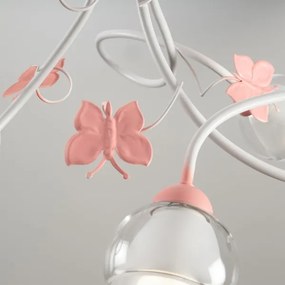 Lustră pentru copii BUTTERFLY 3xE14/6W/230V ONLI