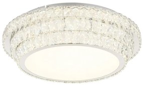 Globo KLARA 68157-58 - Plafonieră LED dimabilă 58W/230V 2700-6000K Ø60 cm alb + telecomandă