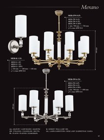 Candelabru 6 brate elegant design clasic MERANO