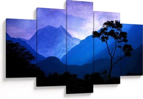 Tablou - Cerul de noapte din Nepal (150x105 cm)