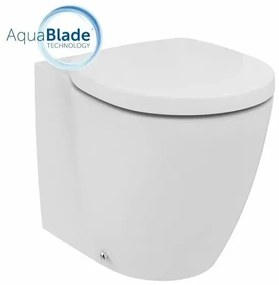 Vas wc pe pardoseala BTW Ideal Standard Connect Aquablade pentru rezervor ingropat