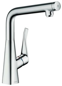 Baterie bucatarie monocomanda Hansgrohe Metris M71 320 Eo cu 1 jet