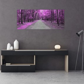 Tablou - drum prin parc (120x50 cm)