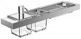 Set accesorii baie, 4 piese, Emco Liaison, crom, 186500102